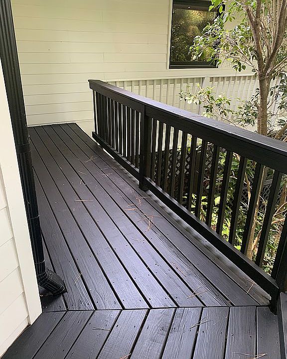 Wrap around deck