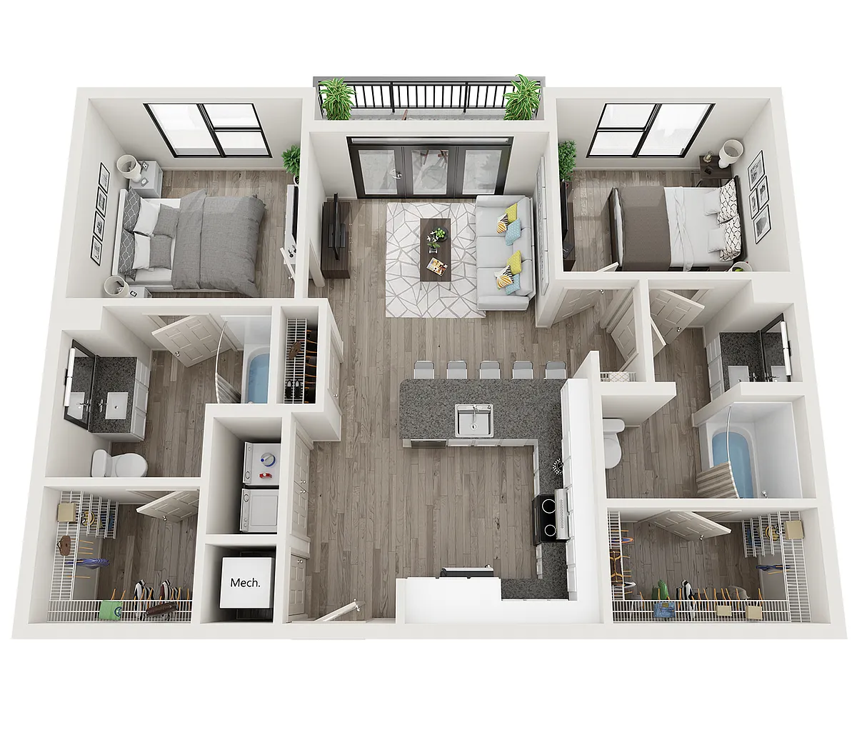 Floor plan B3-A