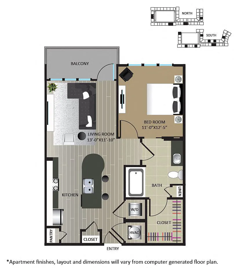 Floor plan A2I