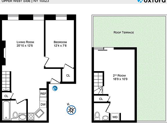 2nd image of 32 W 73rd St APT 5a