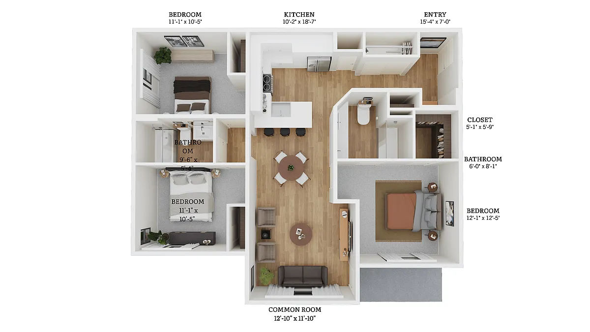 Floor plan C1