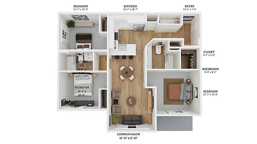 Floor plan C1