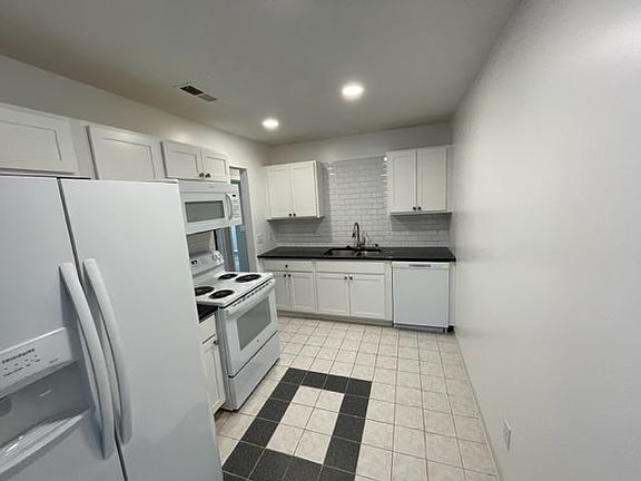 Living room and kitchen