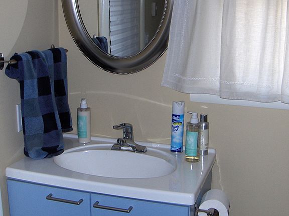 first floor half bath