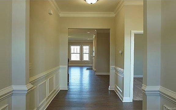 Foyer leads to huge great room