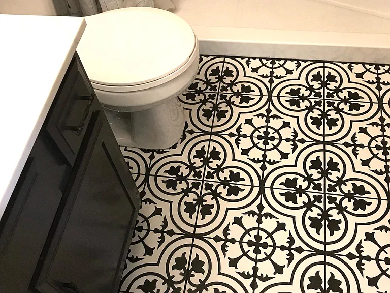 Main Level Bathroom Floor