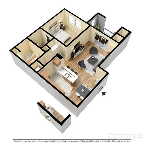 Floor plan Degas