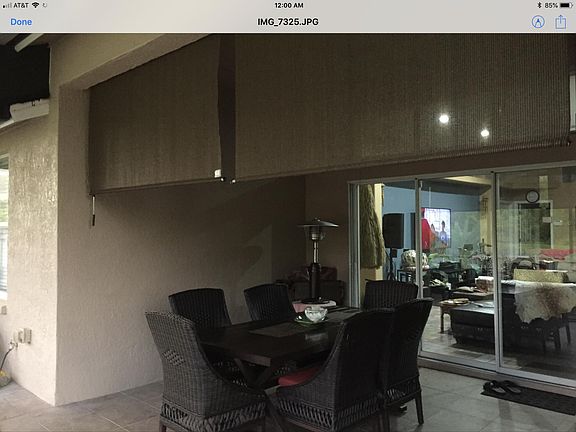 Large party size lanai