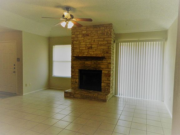 Living room with sliding door to back patio