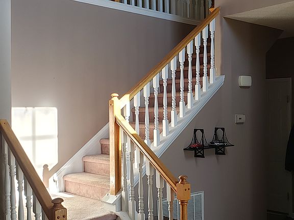 Upstairs, from foyer