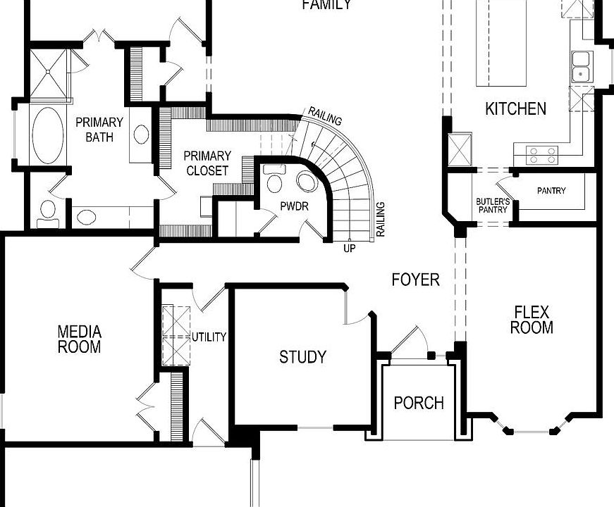 Birchwood 2FSW (w/Media) Plan, Collinsbrook Farm, Frisco, TX 75035 Zillow