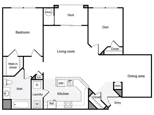 Floor plan 964