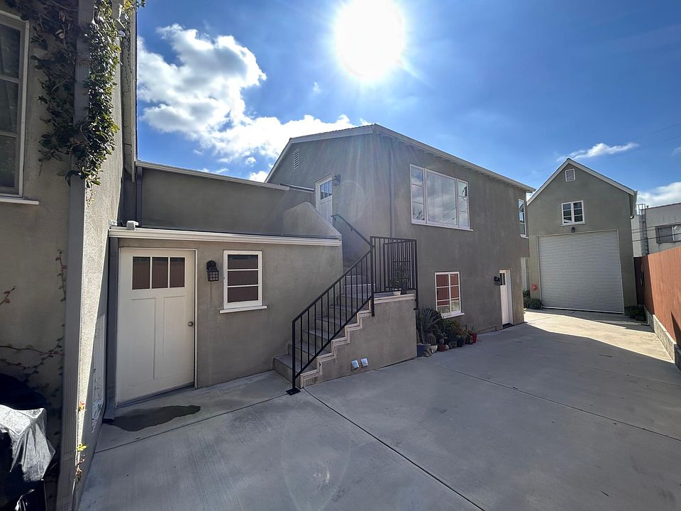 Laundry room, and apartment. Unit is above garage.
