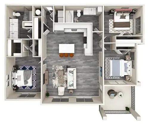 Floor plan C1