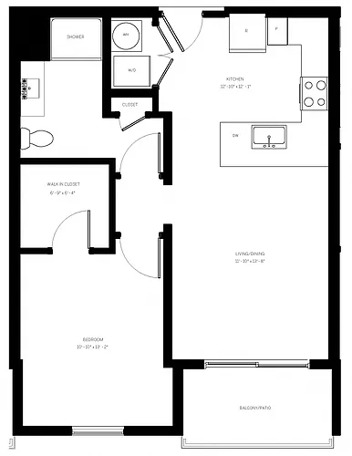 Floor plan A6