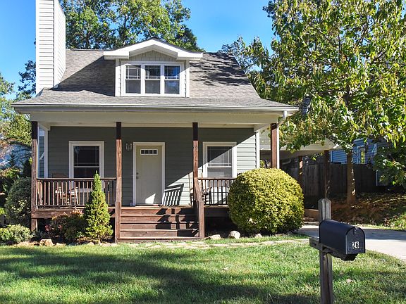 Covered front porch