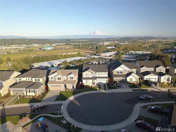 Ariel view of this beautiful home & view