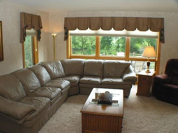 Family room has a FP