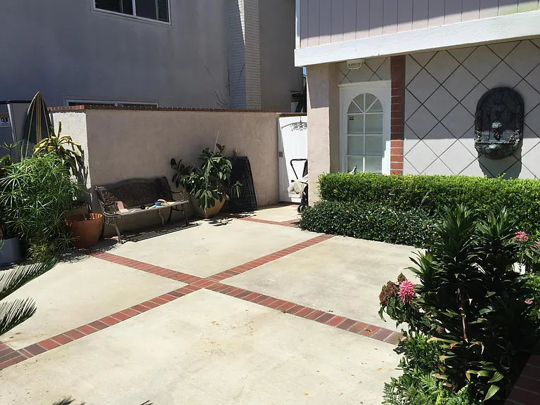 Front patio