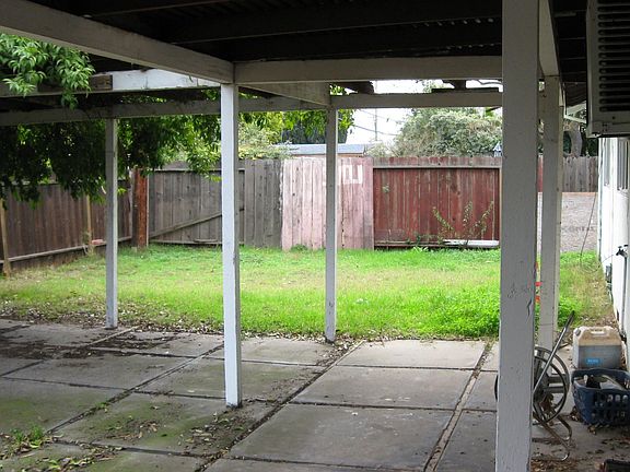 Backyard view