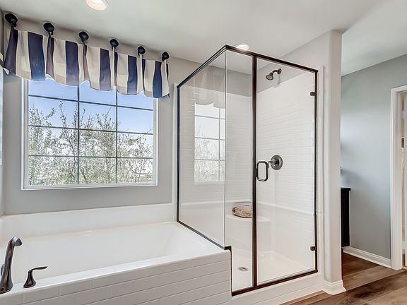 Owner s bath with tub and shower