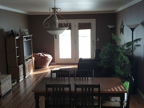 Open dining/family room