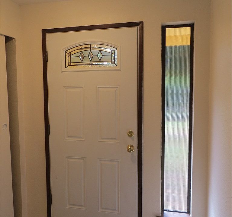 New front door & window