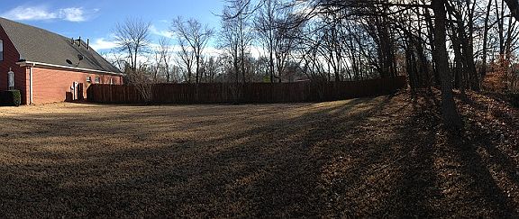 Front right of property