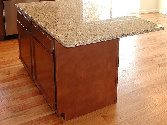 Large Kitchen island with ov