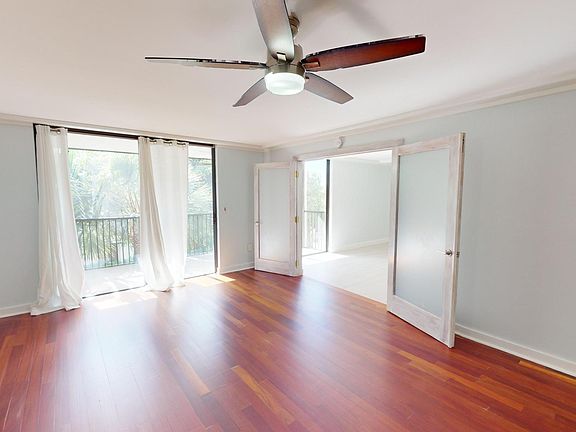 Living Room view into Primary Bedroom