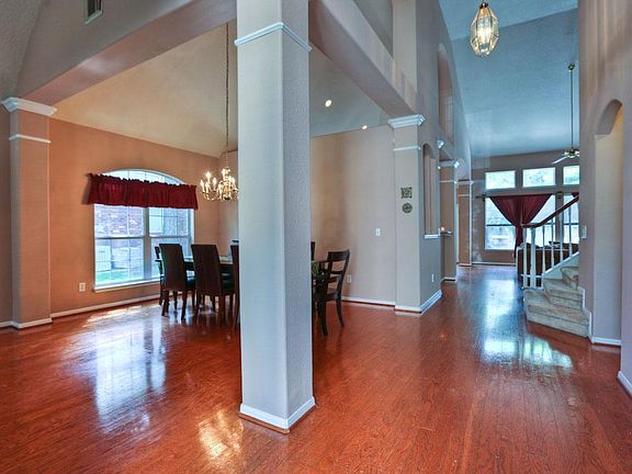 The Breathtaking Open Space, Beautiful Wood Floors and Fabulous Living Room/Dining Room Combination Creates a Warm Welcome for Family and Friends!