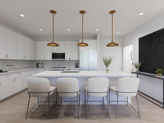 Expansive Kitchen Island