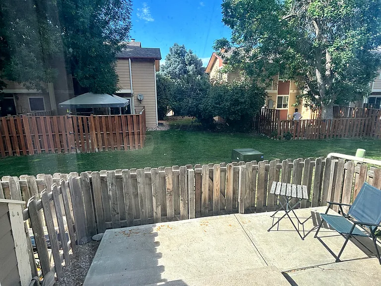 Back patio