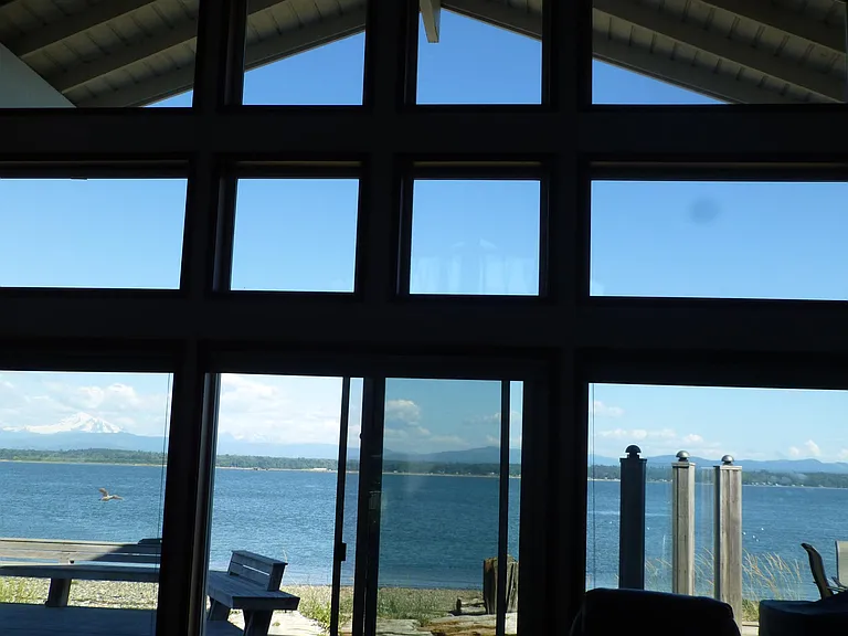 Enjoy this view from every room in the house except two of the bedrooms.