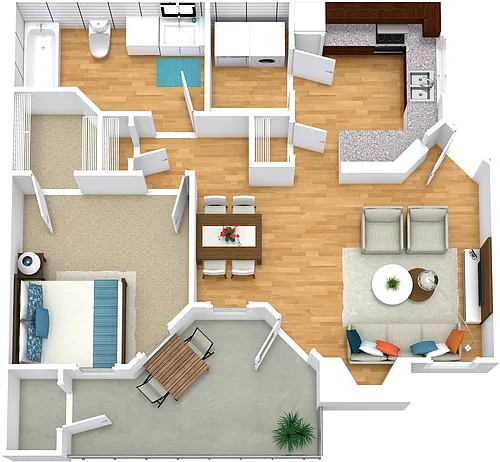 Floor plan A1
