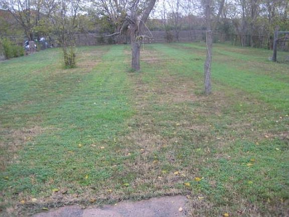 Huge backyard