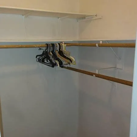 Master walk-in closet