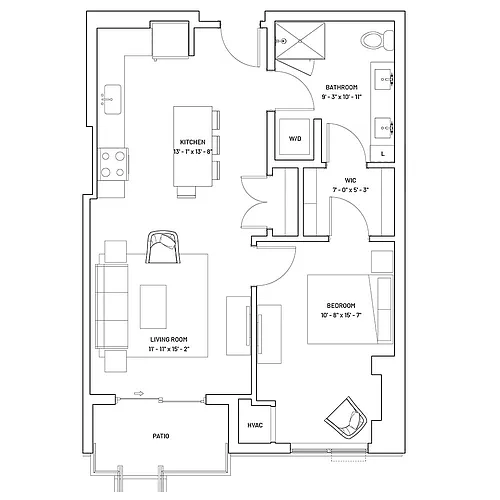 Floor plan Lagoon 17B