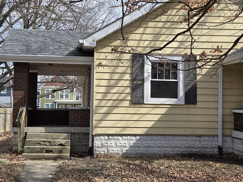 Covered front porch