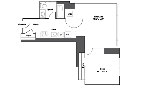 Floor plan A15T