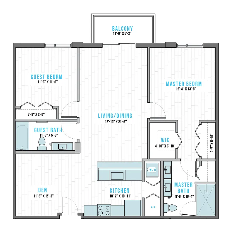 Floor plan T-3B