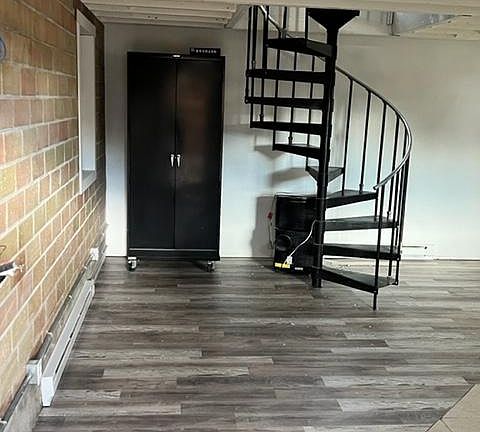 Main floor, new flooring