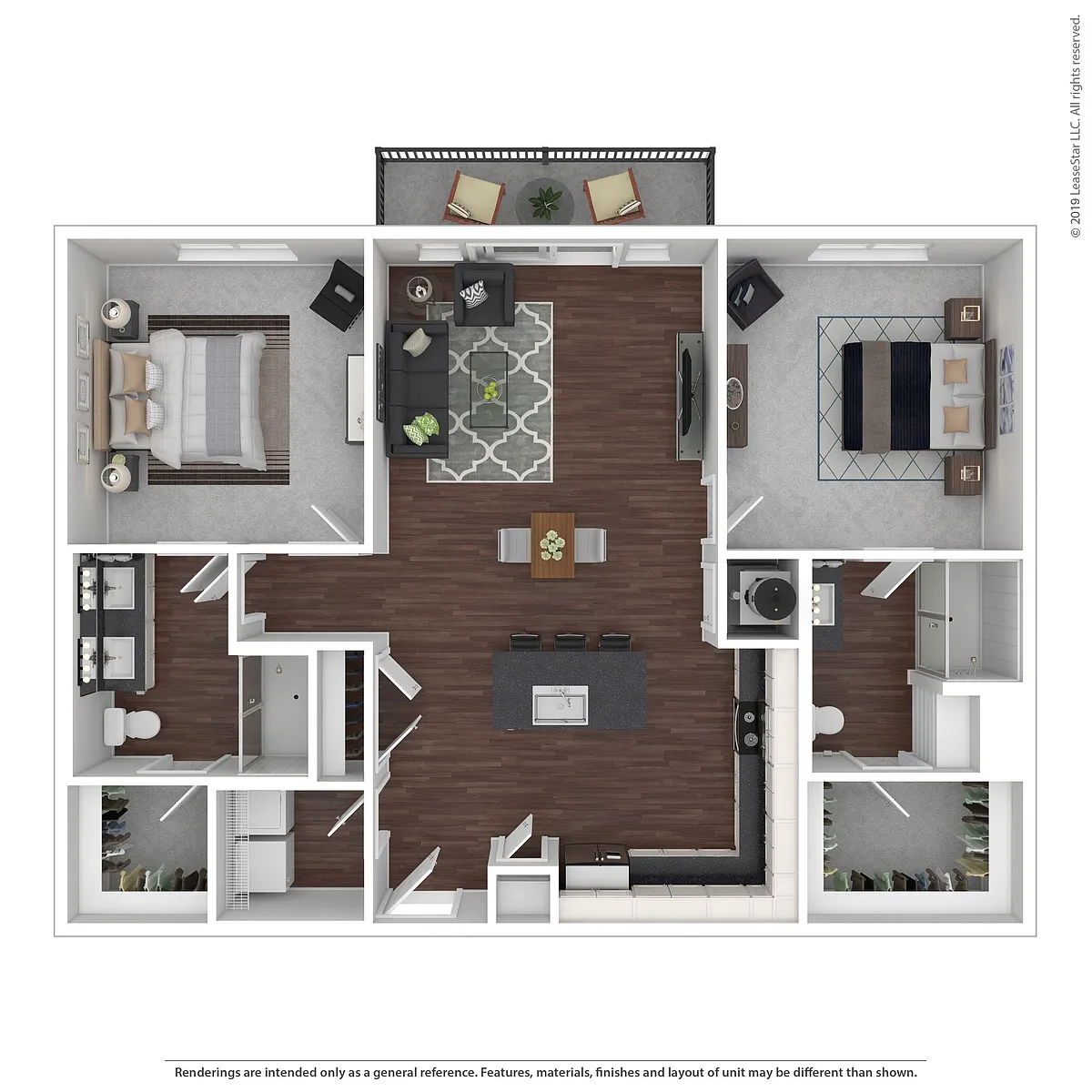 Floor plan B1CXA