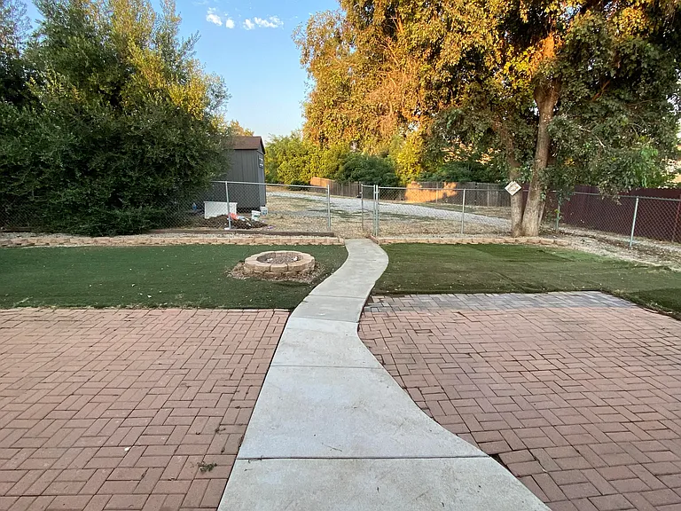 back yard