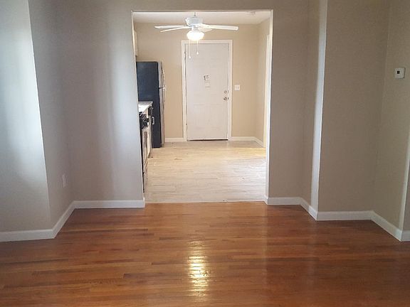 from 3 season porch you enter into the kitchen. this picture is taken from the living room