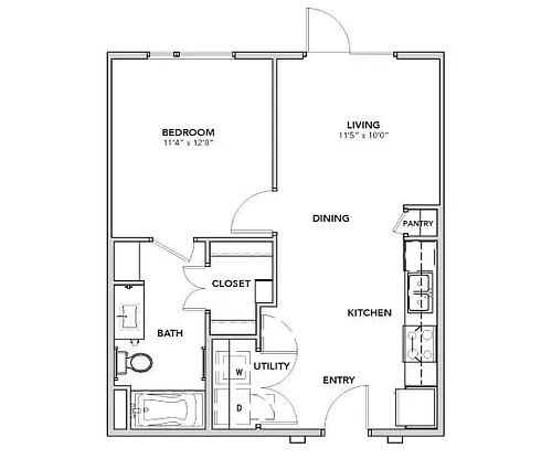 Floor plan A - III