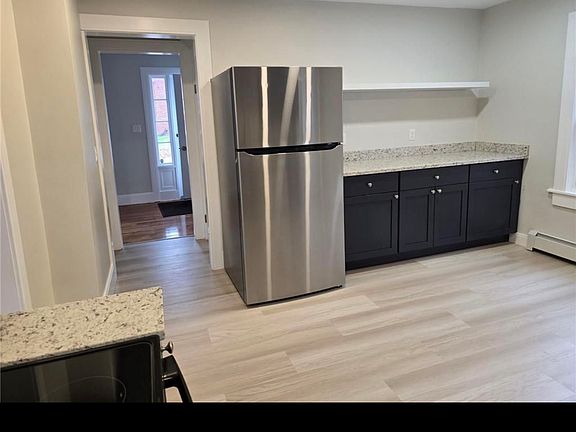 Newly updated kitchen with stainless appliances