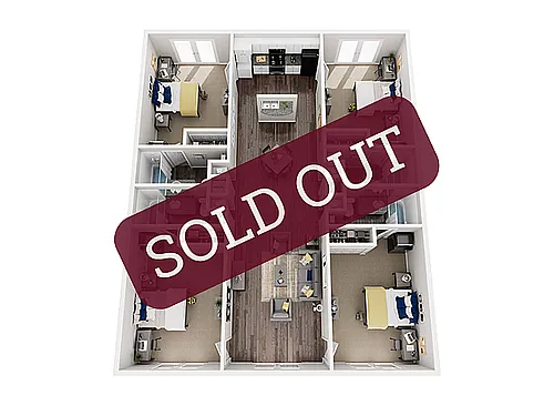 Floor plan Renegade Furnished