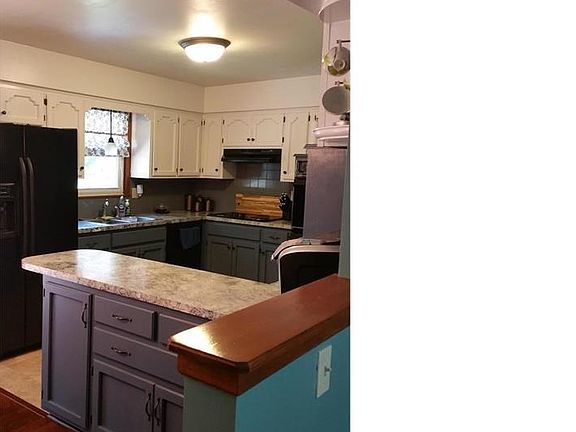 Kitchen from the dining area