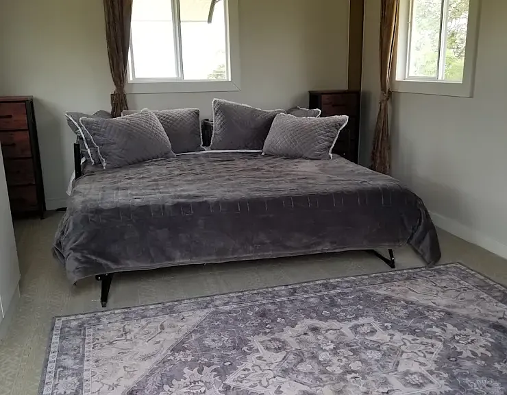 Bed converted to a king